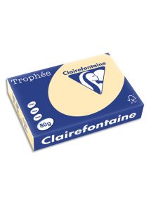 Papier Trophée A4 80g, chamois, ramette de 500 feuilles 