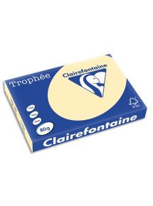 Papier Trophée A3 80g, chamois, ramette de 500 feuilles