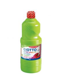 Flacon de 1L de gouache liquide GIOTTO coloris vert printemps