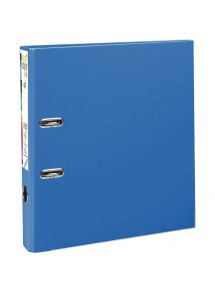 Classeur à levier PREM'TOUCH format A4+, dos 8 cm, bleu moyen