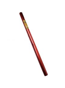 Rouleau de papier métallisé 1 face, 2x0,70 m, rouge