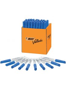 Feutre effaçable à sec Velleda, bleu, boîte de 50