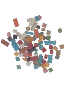 Mosaïque antique format 0,5x0,5cm, pot de 1kg