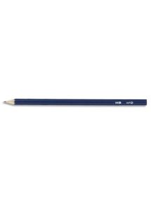 Crayon graphite hexagonal HB tête coupée, boîte de 12