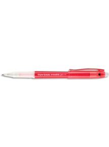 Stylo bille encre gel pointe moyenne Erasable Gel 0,7mm, rouge