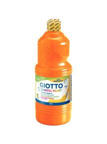 Gouache ultra lavable Giotto, flacon de 1l, orange