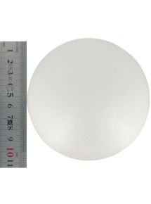 Lot de 5 boules en styropor, diamètre 10 cm
