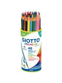 Crayon de couleur Stilnovo Aquarell, pot de 8