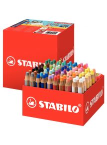 Maxi schoolpack de 76 woody + 4 taille-crayons