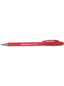 Stylo bille pointe moyenne Flexgrip Ultra, écriture 0,5mm, rouge
