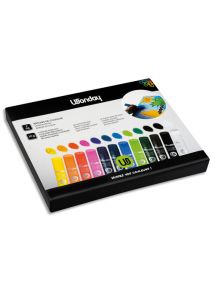 Gouache en stick 10g Wonday, schoolpack de 96