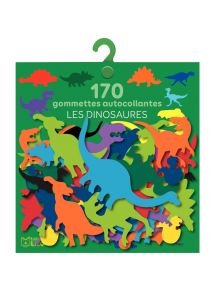 Pochette 170 gommettes dinosaures