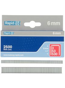 Boite de 2 500 agrafes Rapid 53/6