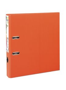 Classeur à levier PREM'TOUCH format A4+, dos 8 cm, orange