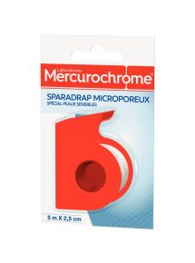 Sparadrap microporeux 5mx2,5cm