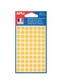 Etui de 462 pastilles de couleur diamètre 8mm jaune