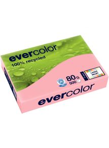 Papier Evercolor A4 80g, rose, ramette de 500 feuilles