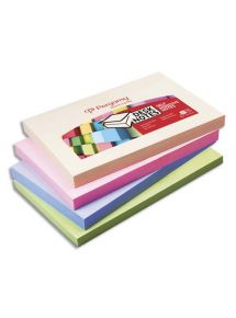 Bloc "Rainbow Pastel" format 76x127 mm, 100 feuilles