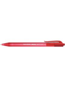 Stylo bille pointe moyenne Inkjoy 100 RT, écriture 0,7 mm, rouge