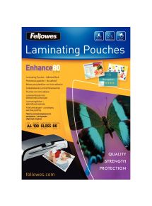 Boîte de 100 pochettes de plastification A3 adhésif