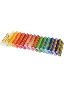 Boîte de 15 pains de 150 g de pâte à modeler Plastilina couleurs assorties