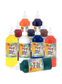 Carton de 10 Flacons 500 ml de peinture MAGIC PAINT