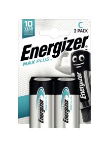 Pile Energizer Max Plus C E93, pack de 2 piles