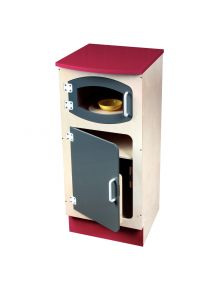 Colonne frigo et micro-ondes en bois