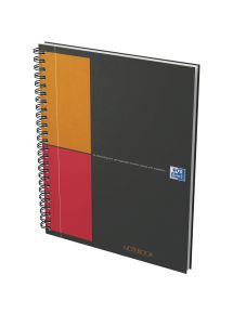 Cahier à reliure intégrale Notebook format A5+ petits carreaux, 160 pages perforées
