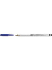 Stylo bille Cristal stylus Bic avec embout stylet écran tactile, noir