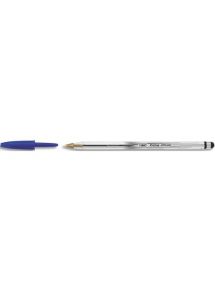 Stylo bille Cristal stylus Bic avec embout stylet écran tactil, noir