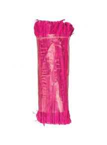 Bobine de raphia végétal 50g, rose tyrien