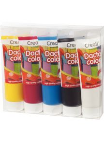 Lot de 5 tubes de 250 ml de gouache concentrée assortis