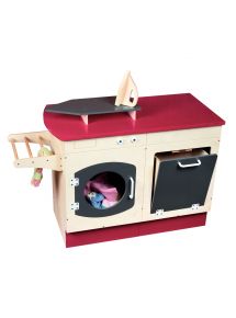 Meuble lingerie lave-linge en bois