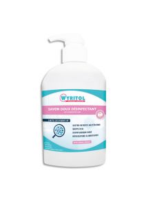 Savon liquide désinfectant pour les mains, flacon pompe 500ml