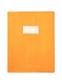 Paquet de 30 protège-cahiers en PVC 10/100ème, pour format 17x22 cm, orange