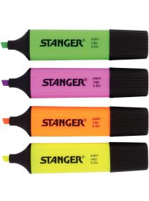 Pochette de 4 surligneurs assortis