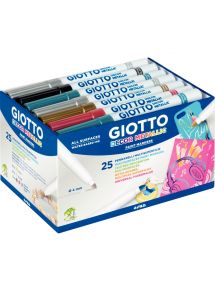 Marqueur peinture pointe ogive Maxi Métal, schoolpack de 24