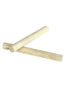 Paire de claves en bois 18 cm