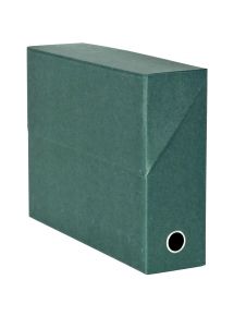 Boite de transfert papier vert, dos 9 cm