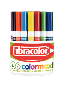 Pot de 36 feutres Colormaxi assortis