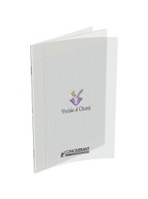 Cahier de poésie et de chant polypro 24x32cm, 48p