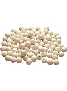 Sachet de 100 boules cellulose blanches, diamètre 18 mm