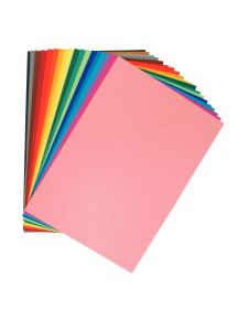 Paquet de 24 feuilles dessin Tiziano couleurs pastels assorties 160g, 50x65cm