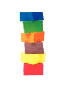 Boîte de 18 pains de 166 grammes de pâte à jouer couleurs vives assorties