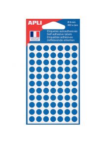 Etui de 462 pastilles de couleur diamètre 8mm bleu