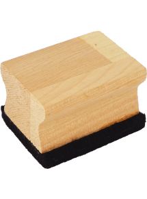 Lot de 3 mini brosses 50x38x40mm pour ardoise noire