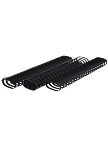 Boîte de 50 peignes à relier en  plastique 38mm  noir 