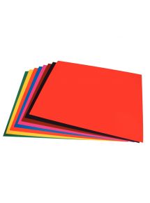 Paquet de 25 feuilles Carta 210g 50x70cm assortis
