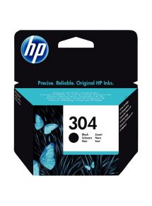 HP 304 cartouche d'encre noire authentique (N9K06AE)